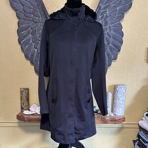 Lululemon Light Black Hooded Jacket